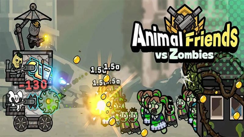 Animal Friends vs Zombies