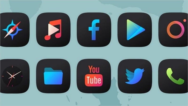 Athena Dark Icon Pack