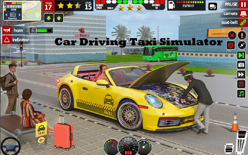 Car Driving Taxi Game
