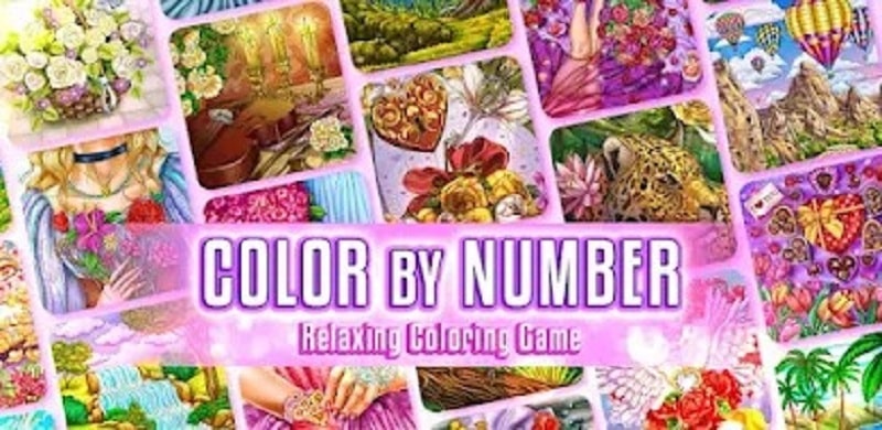 Color By Number For Adults