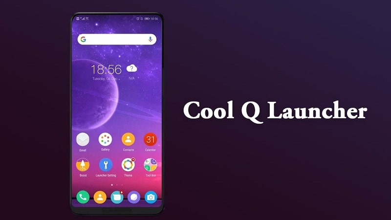 Cool Q Launcher for Android 10