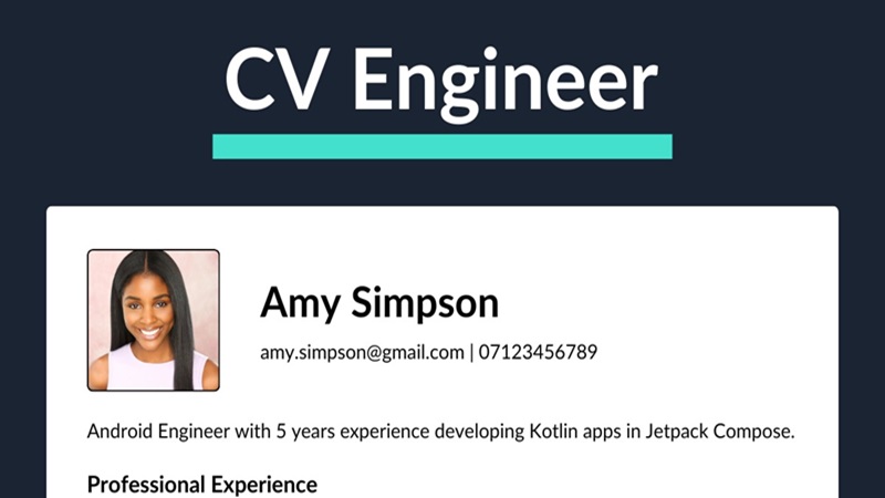 CV Engineer