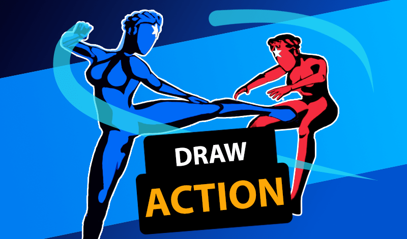 Draw Action MOD APK cover