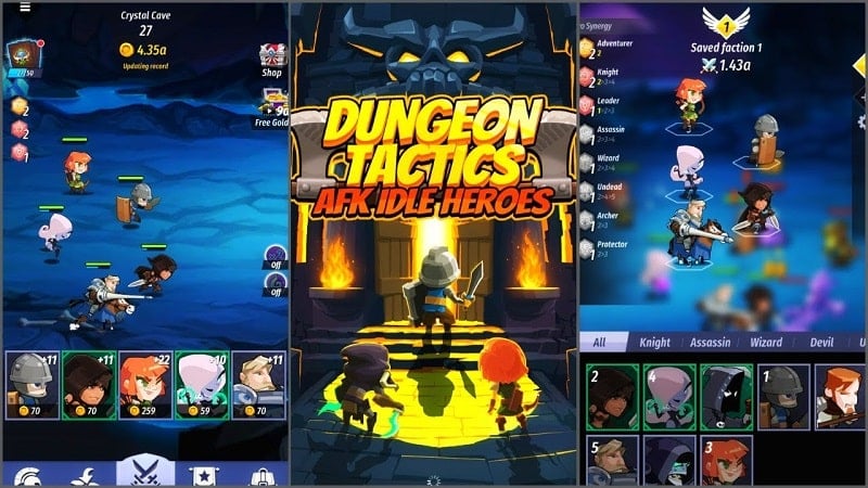 Dungeon Tactics: AFK Heroes