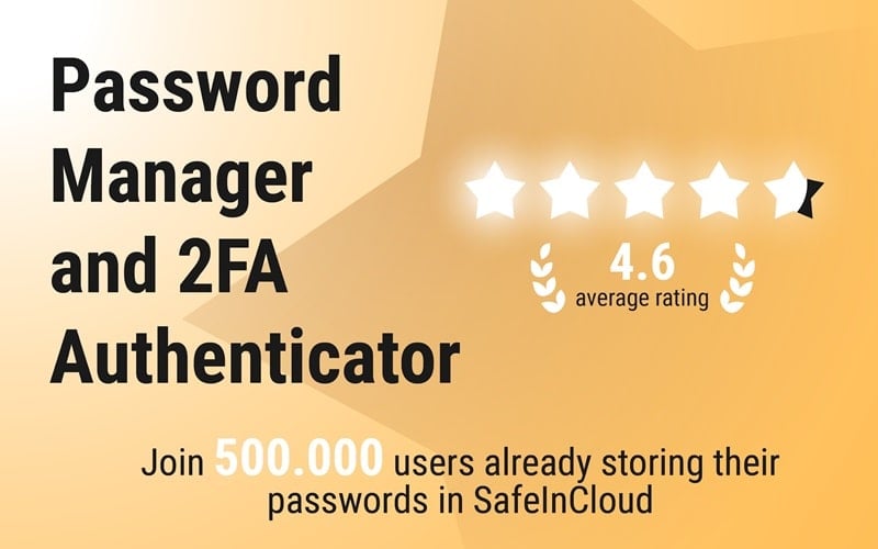 Password Manager SafeInCloud 2