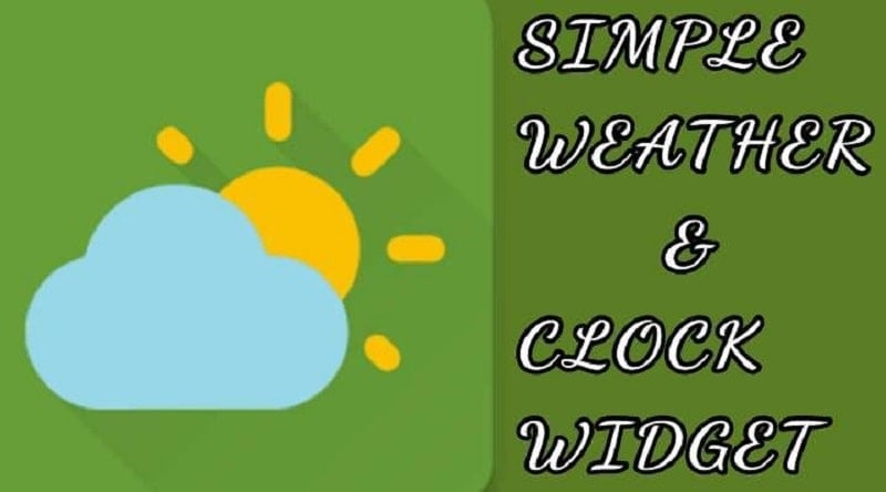 Simple Weather & Clock Widget