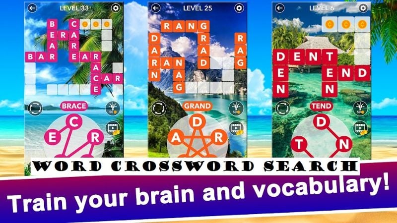 Word Crossword Search